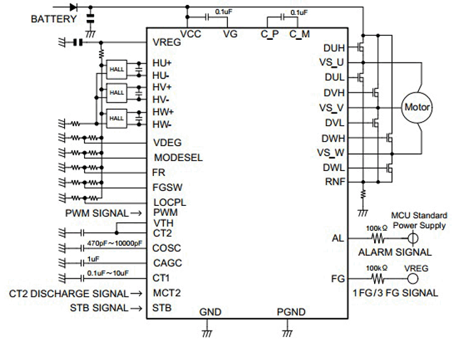 直流无刷电机控制器IC设计方式10